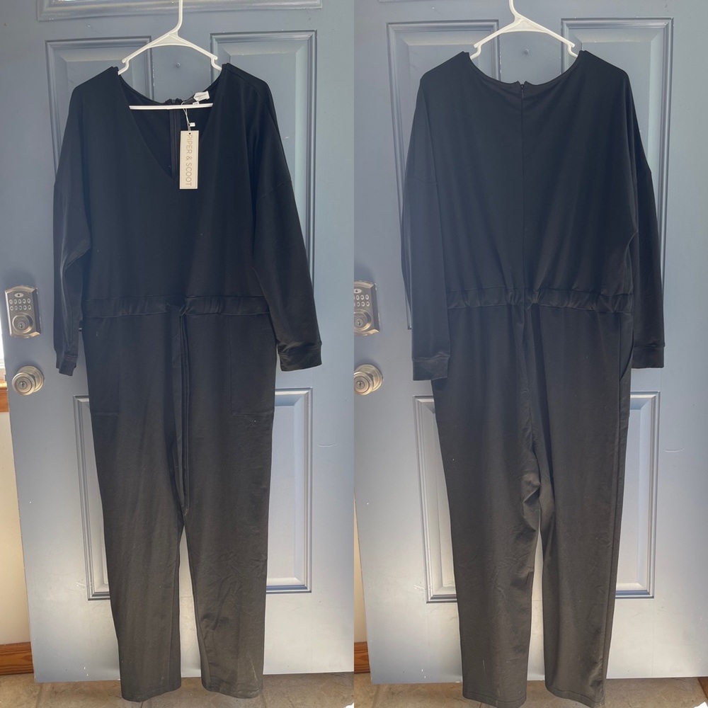 Piper and Scoot Long sleeve jumpsuit!